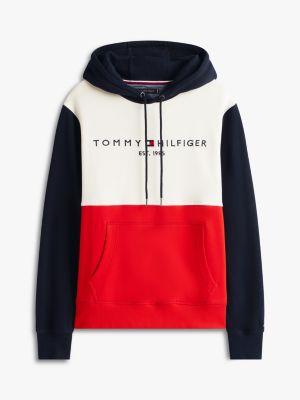 Colorblock Brushed-Back Fleece Hoodie Product Image