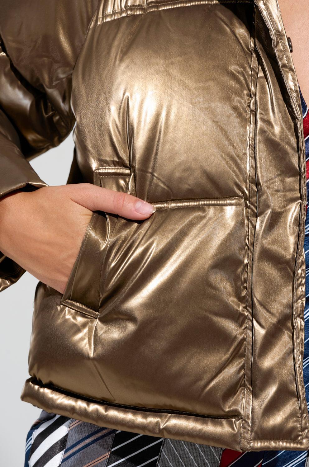 CAPRI FUR TRIM PUFFER Product Image