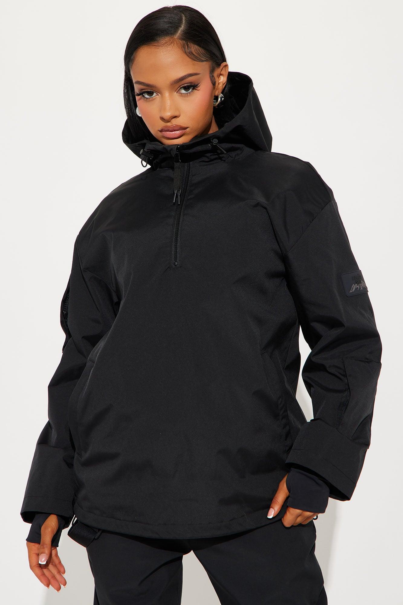 Snow Much Fun Snowboard Jacket - Black Female Product Image
