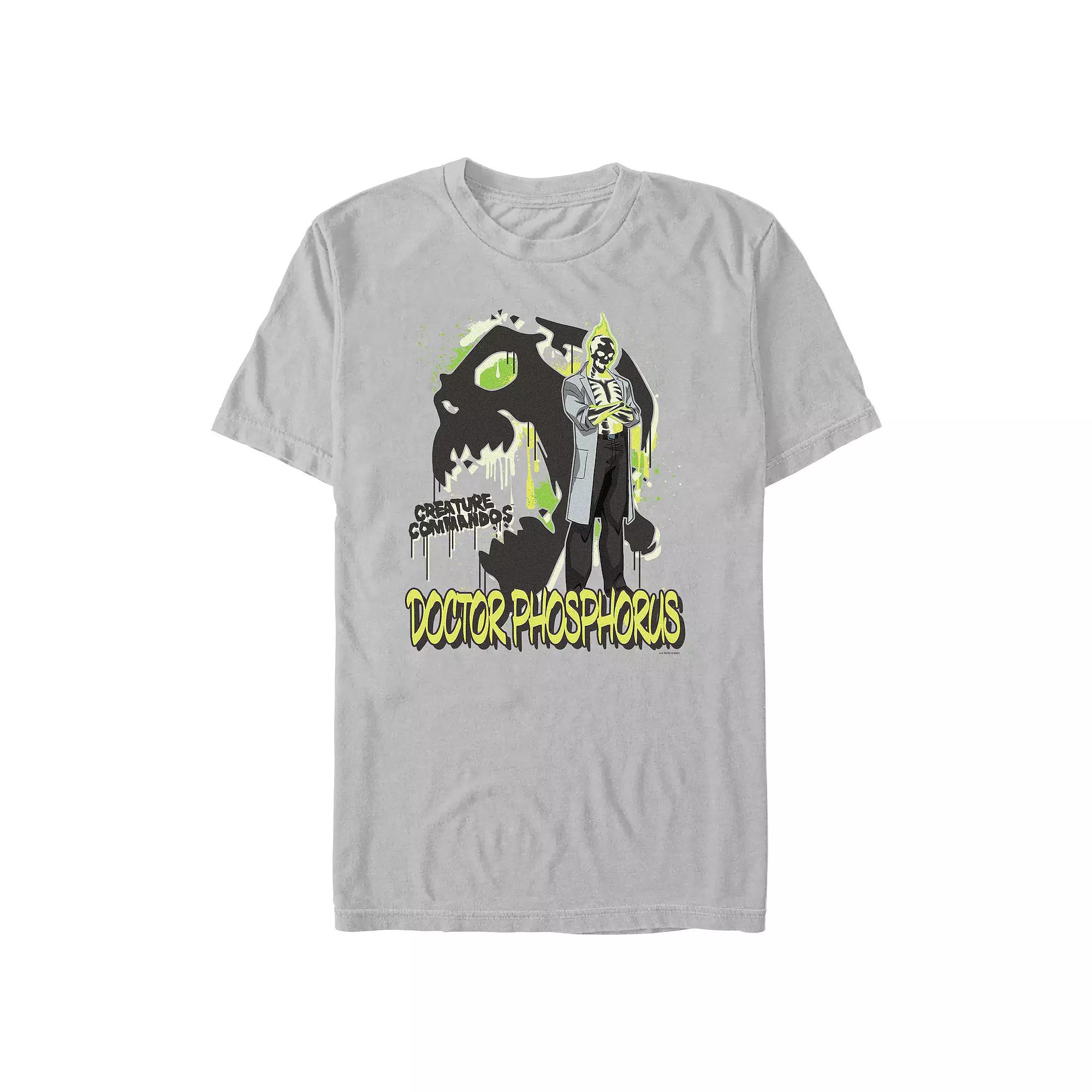 Men's Creature Commandos Doctor Phosphorus Poster Graphic Tee,  Product Image