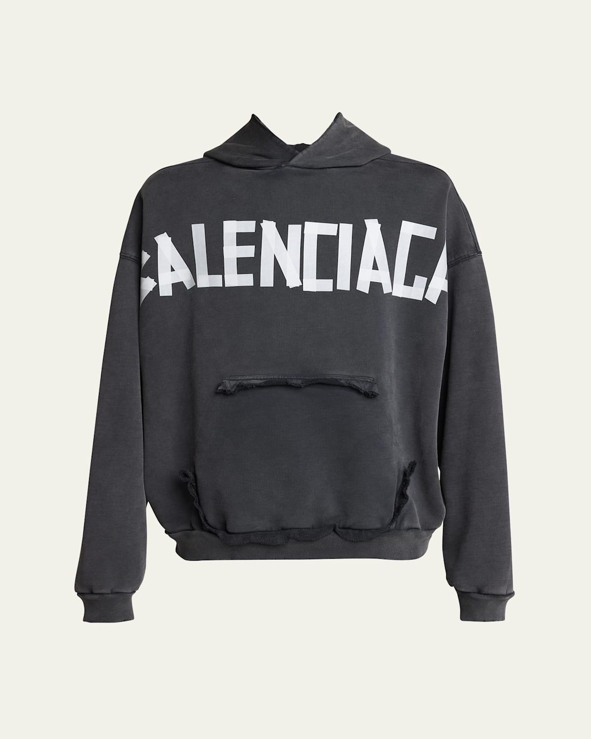 Mens Ripped Pocket Hoodie Product Image