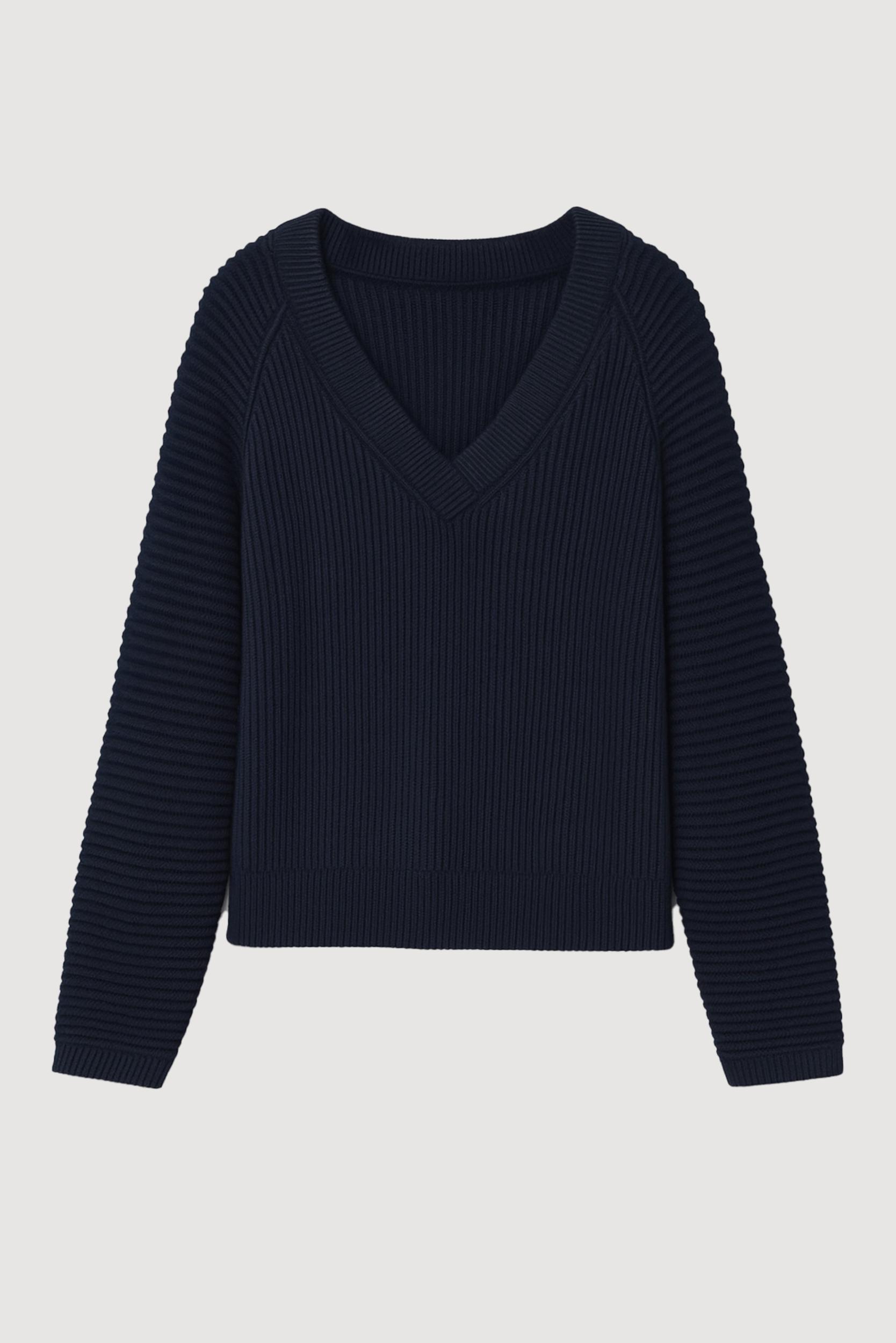 Malala Organic Cotton-Wool Ottoman Sweater Product Image