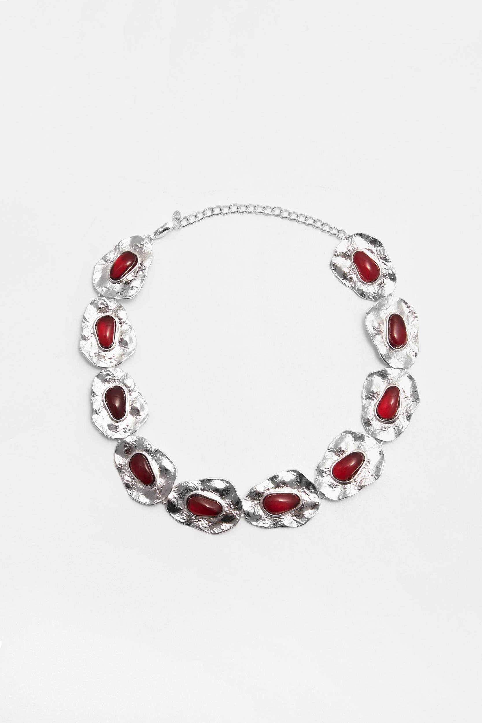 Textured stone choker Product Image