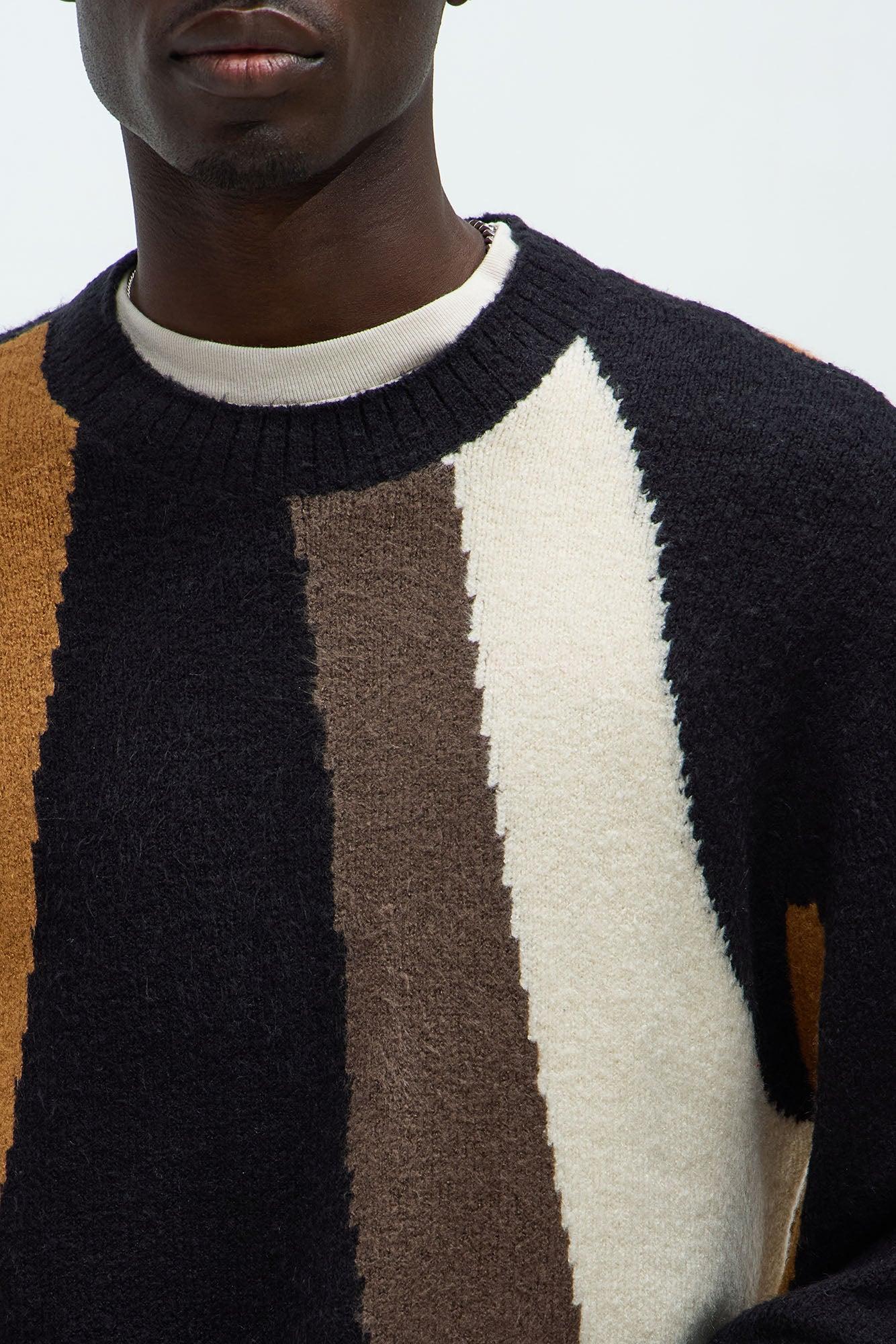 After Hours Sweater - Brown/combo Male Product Image