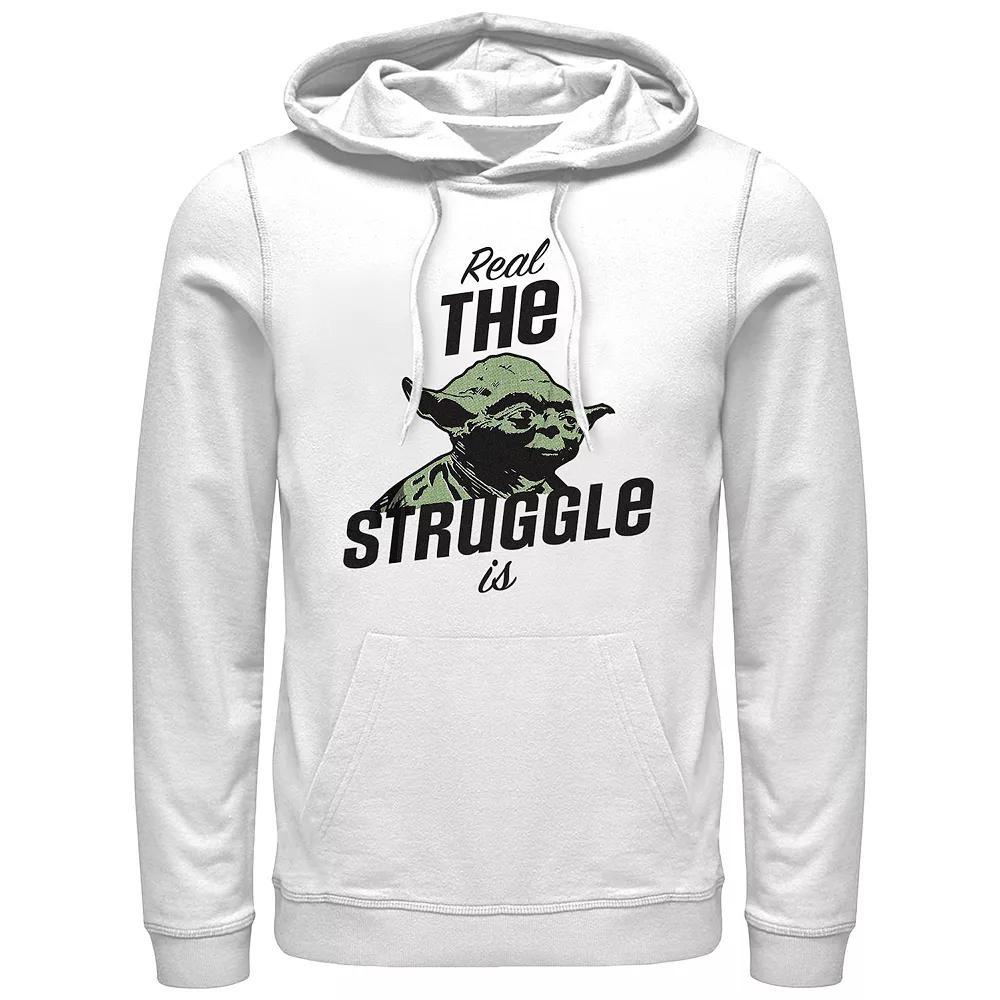 Men's Star Wars The Real Struggle Is Graphic Hoodie,  Product Image