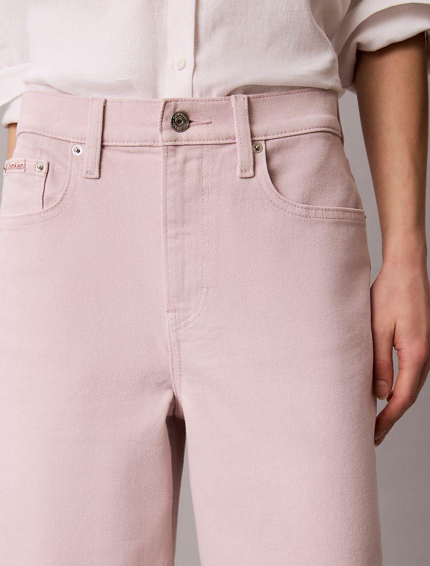 Cropped Wide Leg Jeans Product Image
