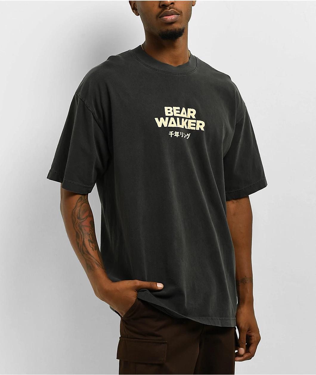 Bear Walker x Yu-Gi-Oh! Millennium Items Black T-Shirt Product Image