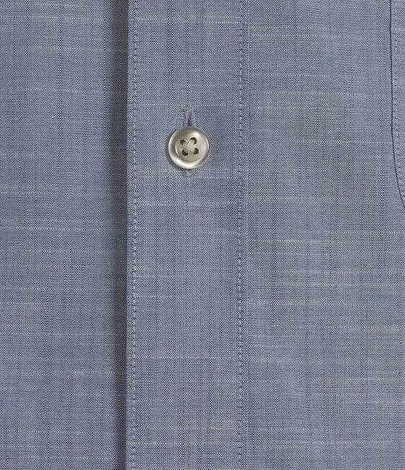 Gold Label Roundtree & Yorke Big & Tall Full-Fit Non-Iron Button Down Collar Short Sleeve Sport Shirt Product Image