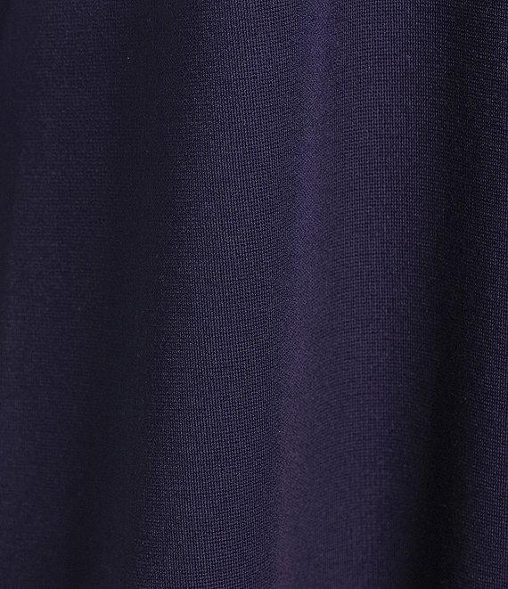 Bryn Walker Plus Size Phryne Modal Ponti Round Neck 3/4 Bell Sleeve Tunic Product Image