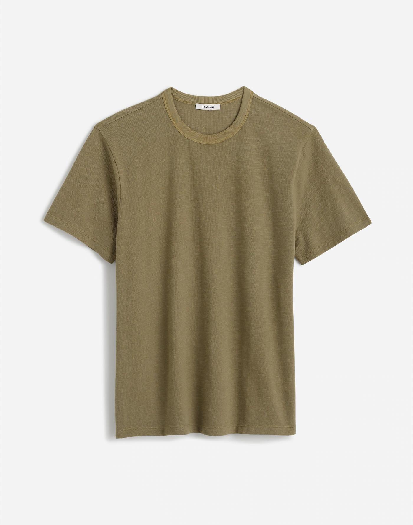 Heavyweight Slub Cotton Tee Product Image