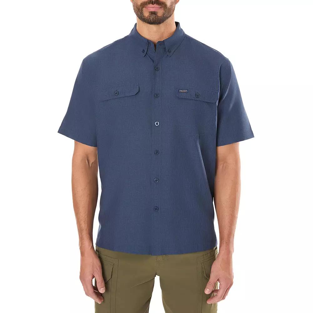 Big & Tall Smith's Workwear Short Sleeve Breezy Performance Shirt, Men's,  Product Image