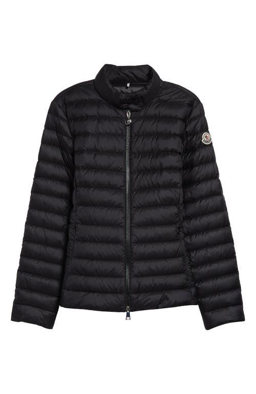 MONCLER Polyamide Igelle Jacket High Collar Quilted In Black Product Image