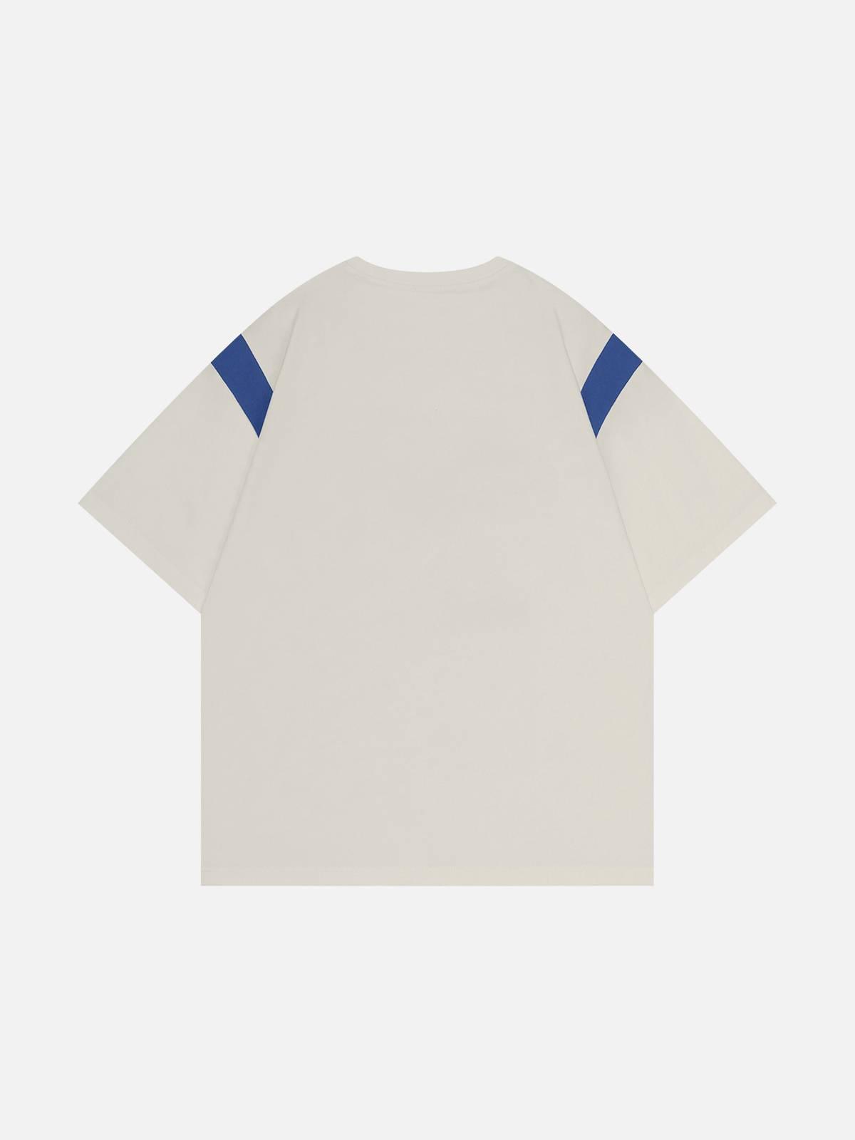 Aelfric Eden Cotton Color Blocking Tee Product Image
