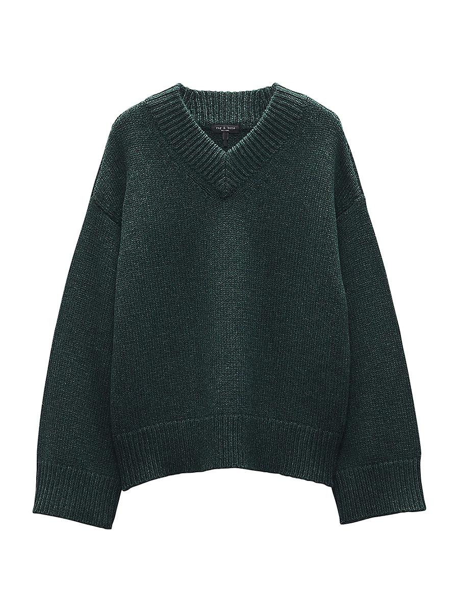 Womens Danica V-Neck Sweater Product Image