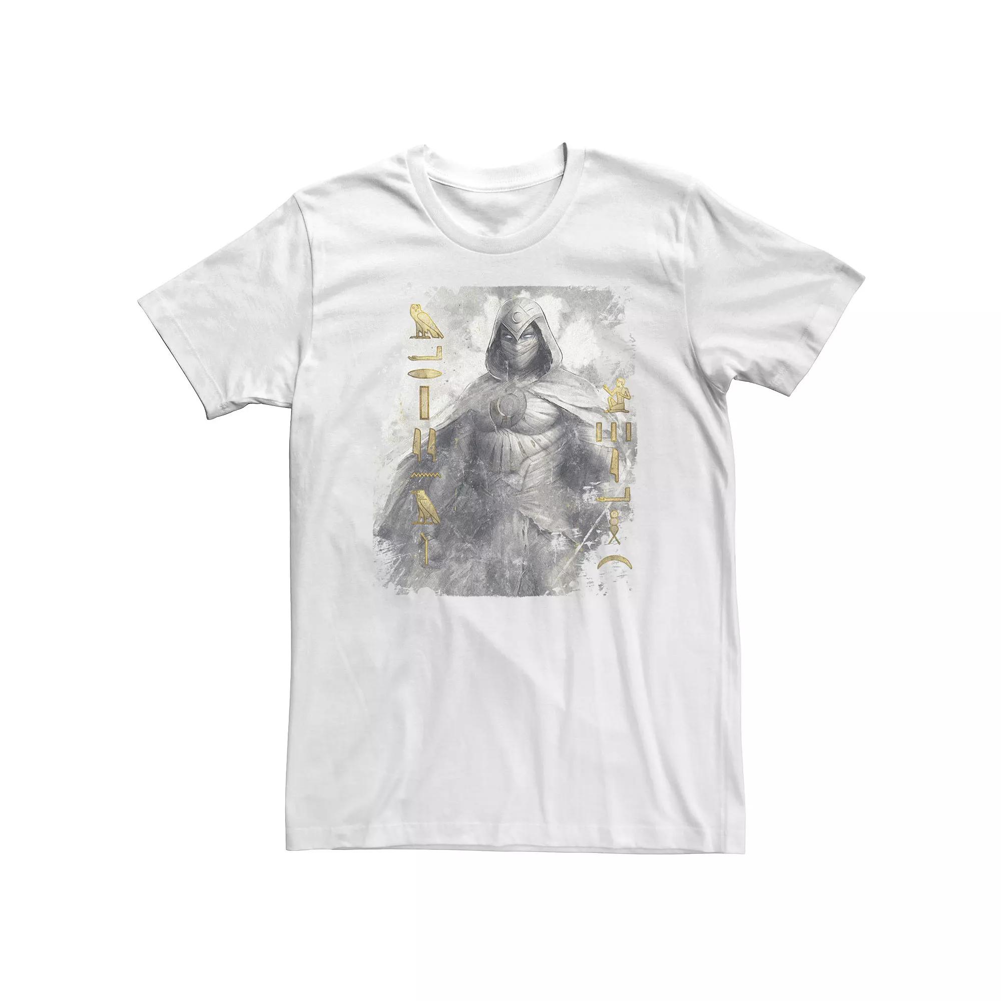 Big & Tall Marvel Moon Knight Glyphs Tee, Men's,  Product Image