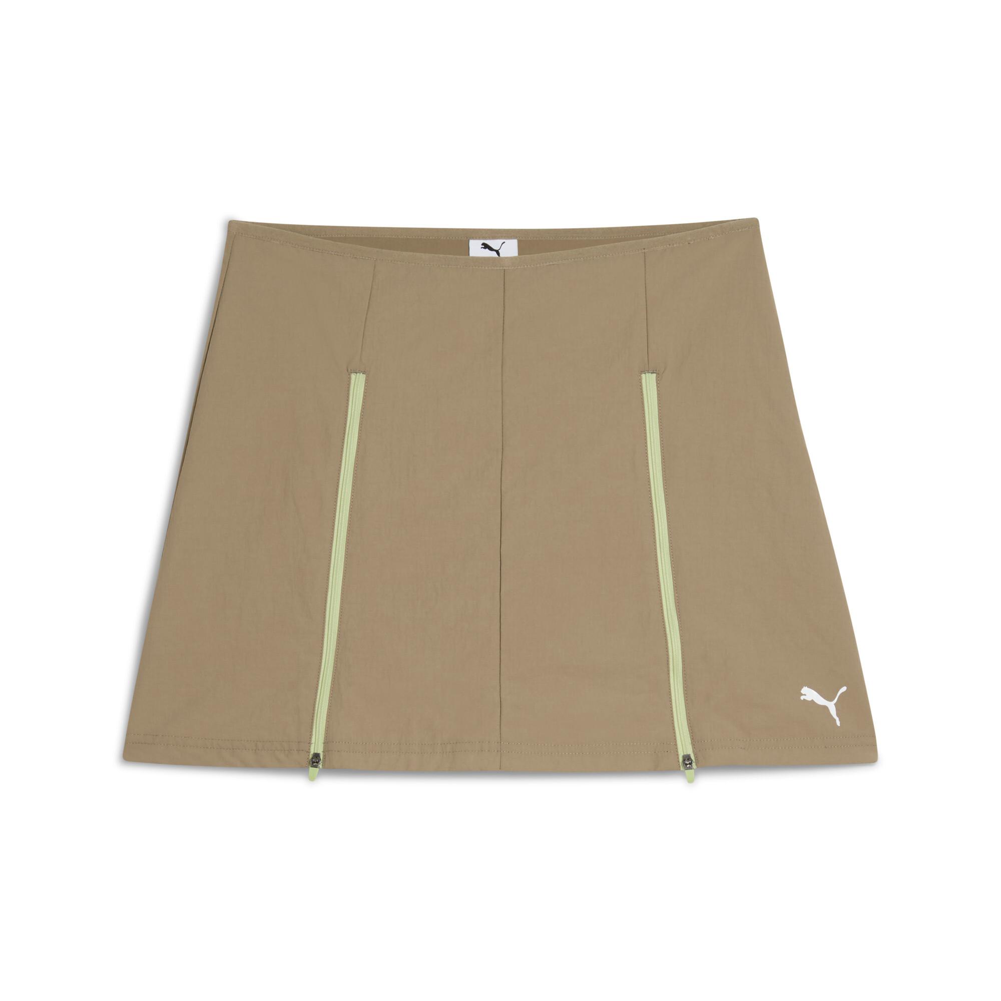 DARE TO Women's Zip-Off Woven Skirt Product Image