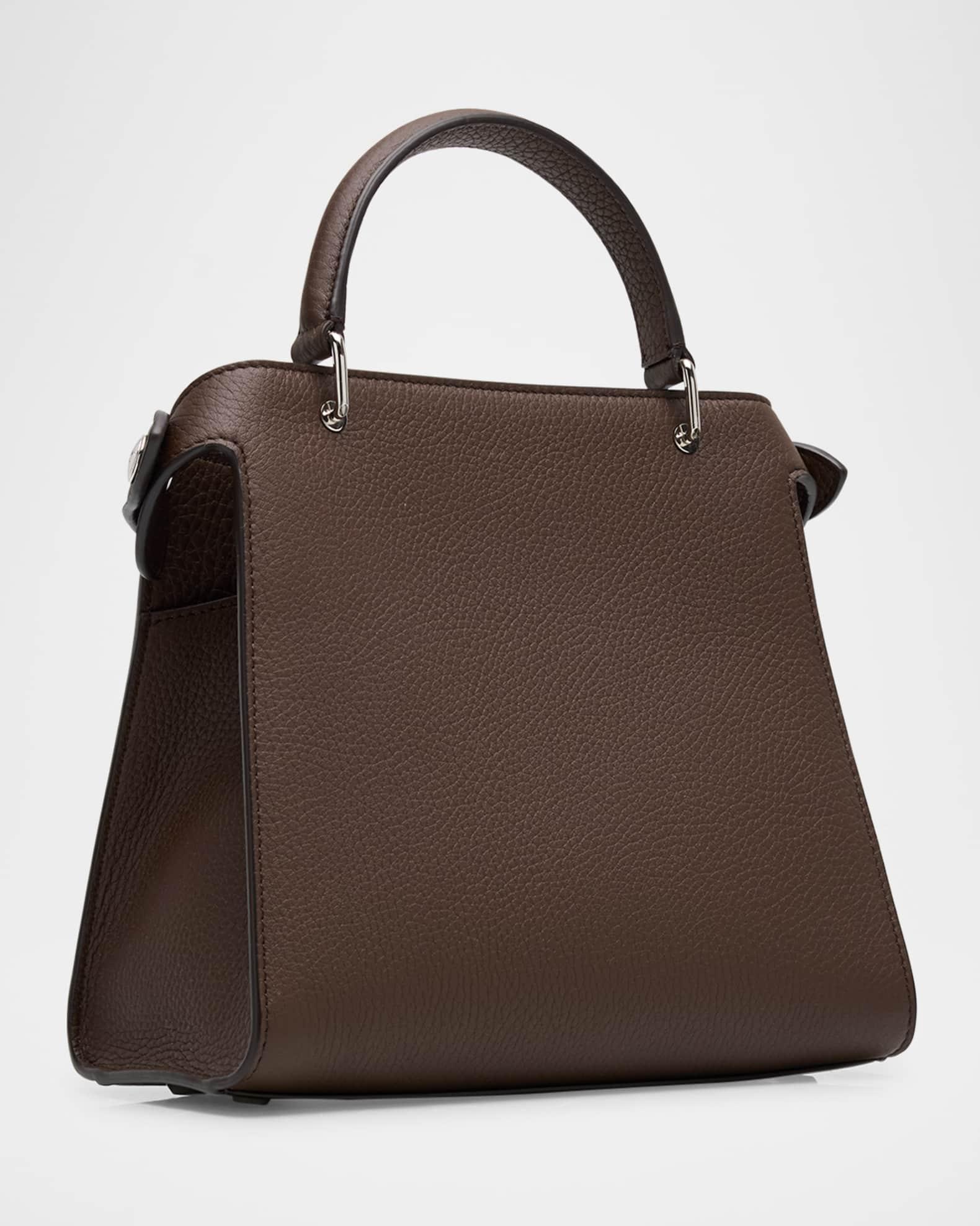 Lutece Mini Grained Leather Top-Handle Bag Product Image