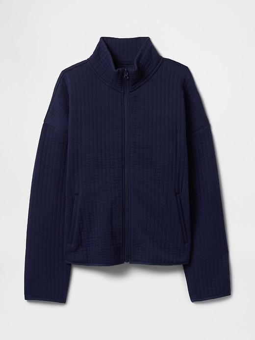 GapFit Quilted Jacquard Jacket Product Image
