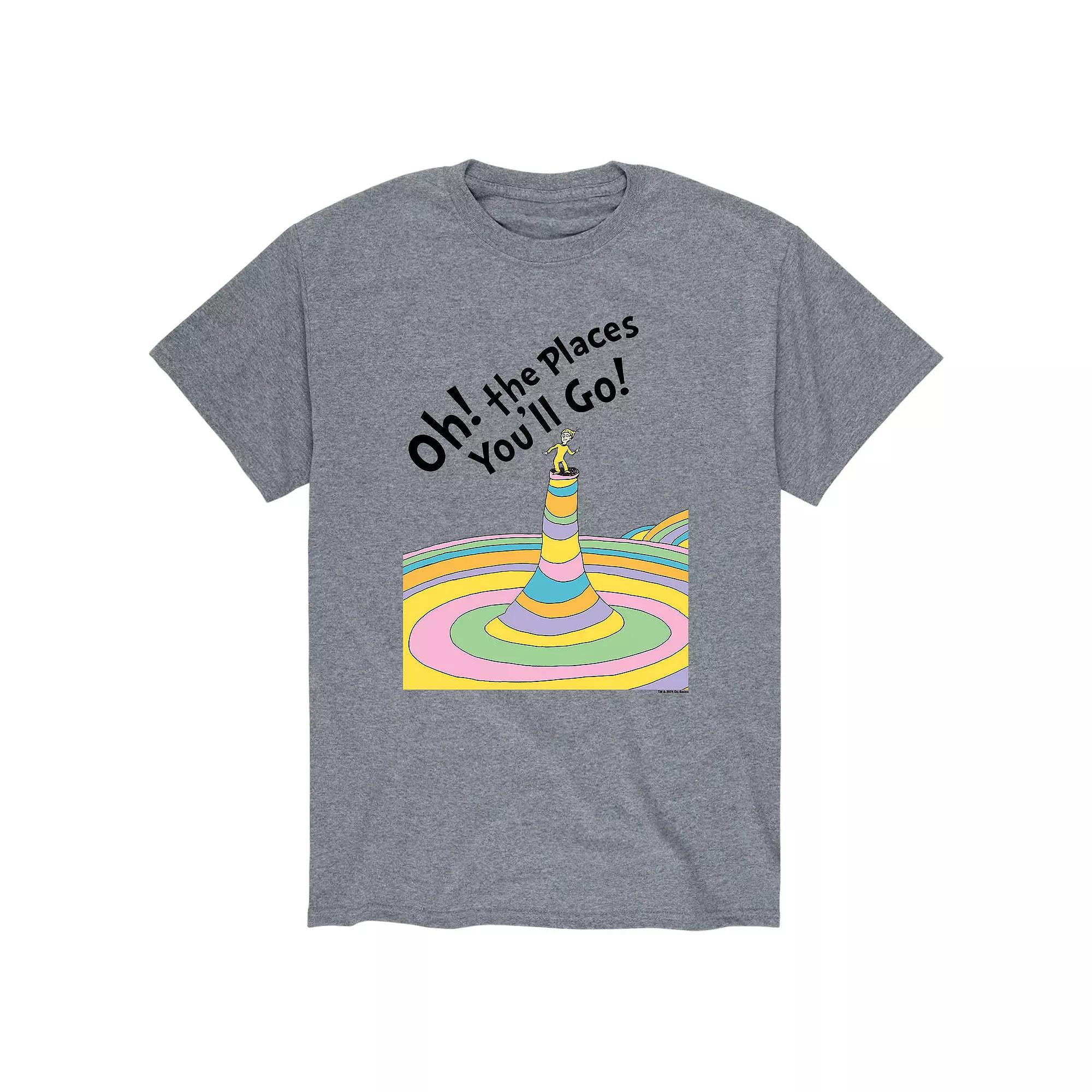 Men's Dr. Seuss Places Youll Go Tee,  Product Image