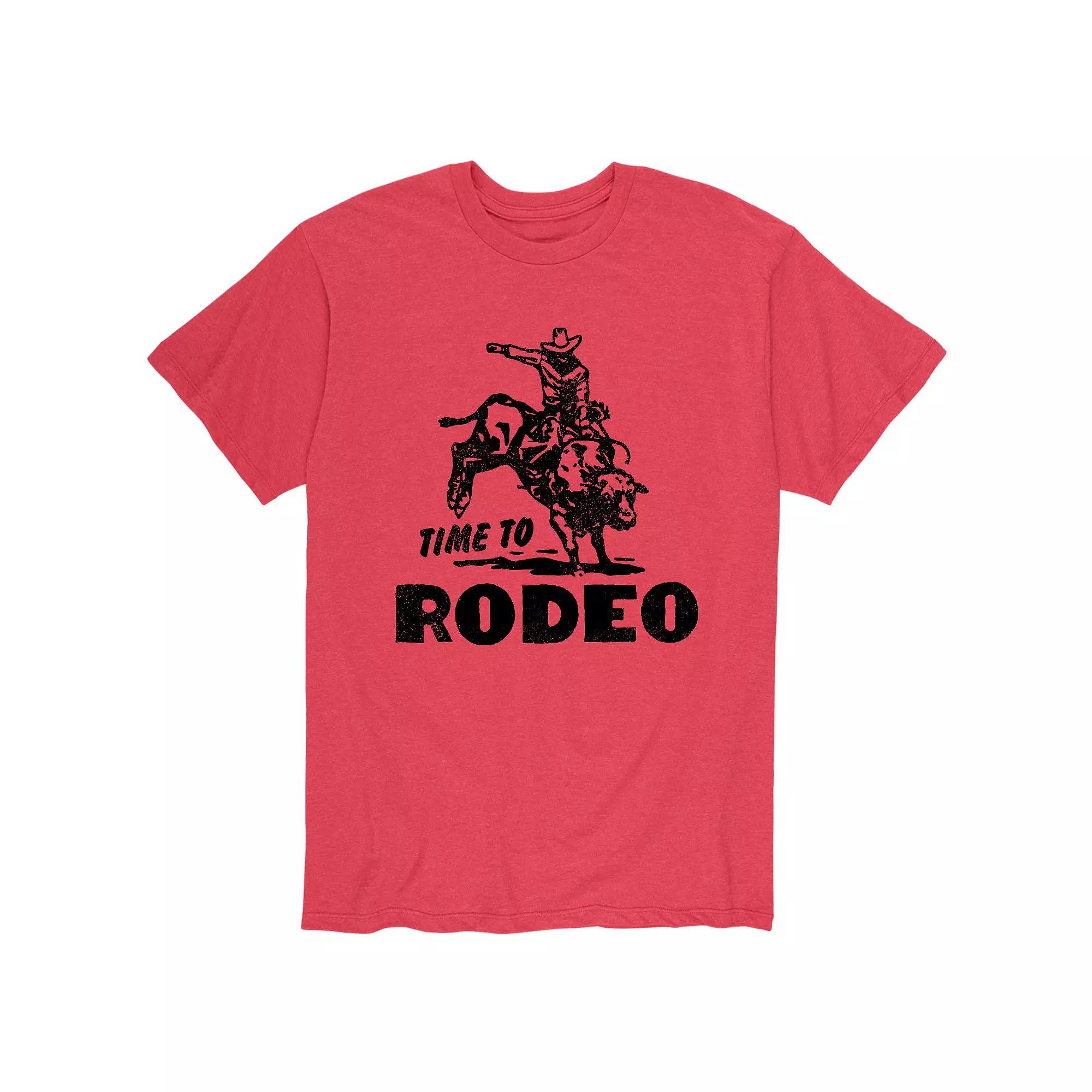 Men's Time To Rodeo Tee,  Product Image