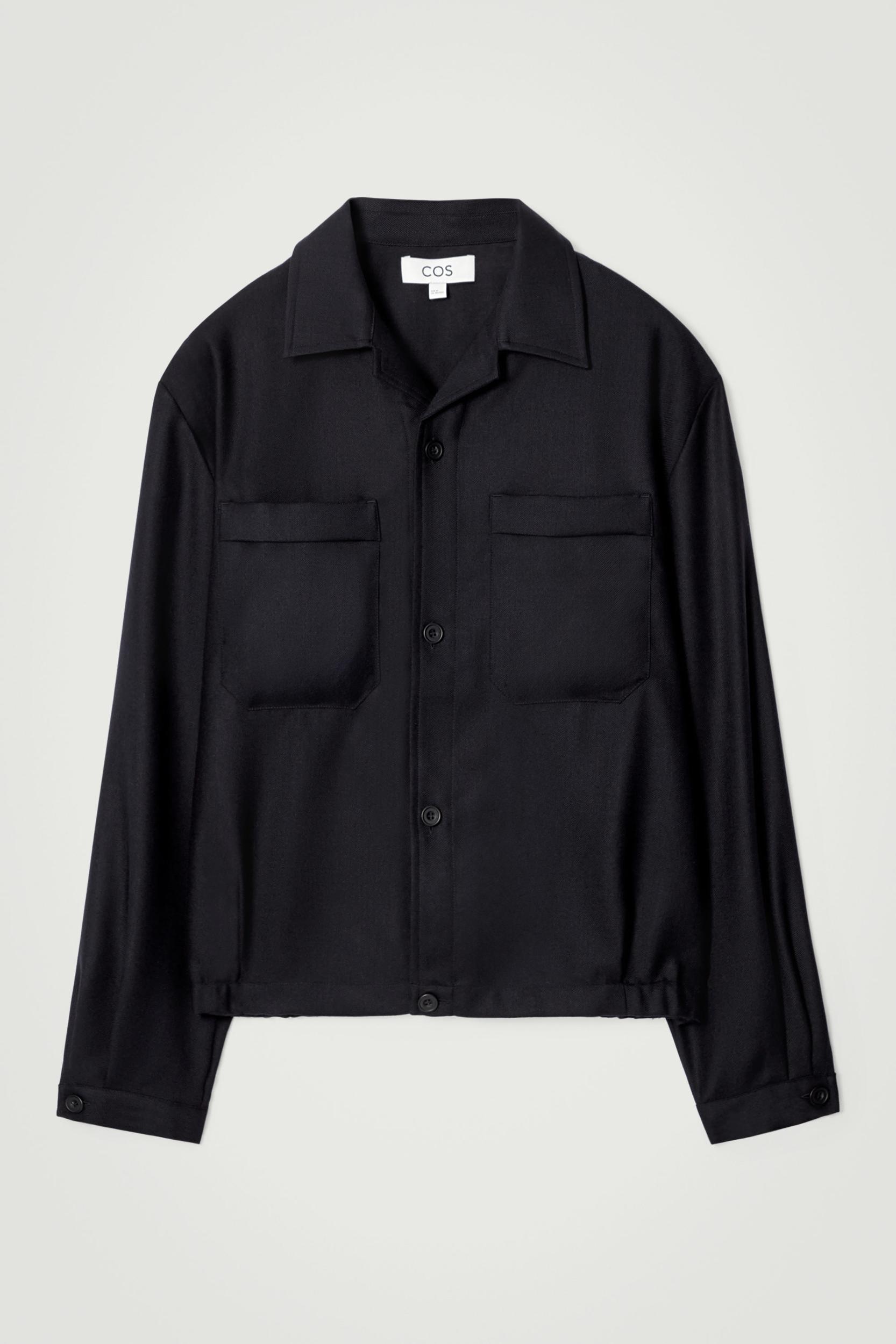 WOOL-FLANNEL OVERSHIRT Product Image