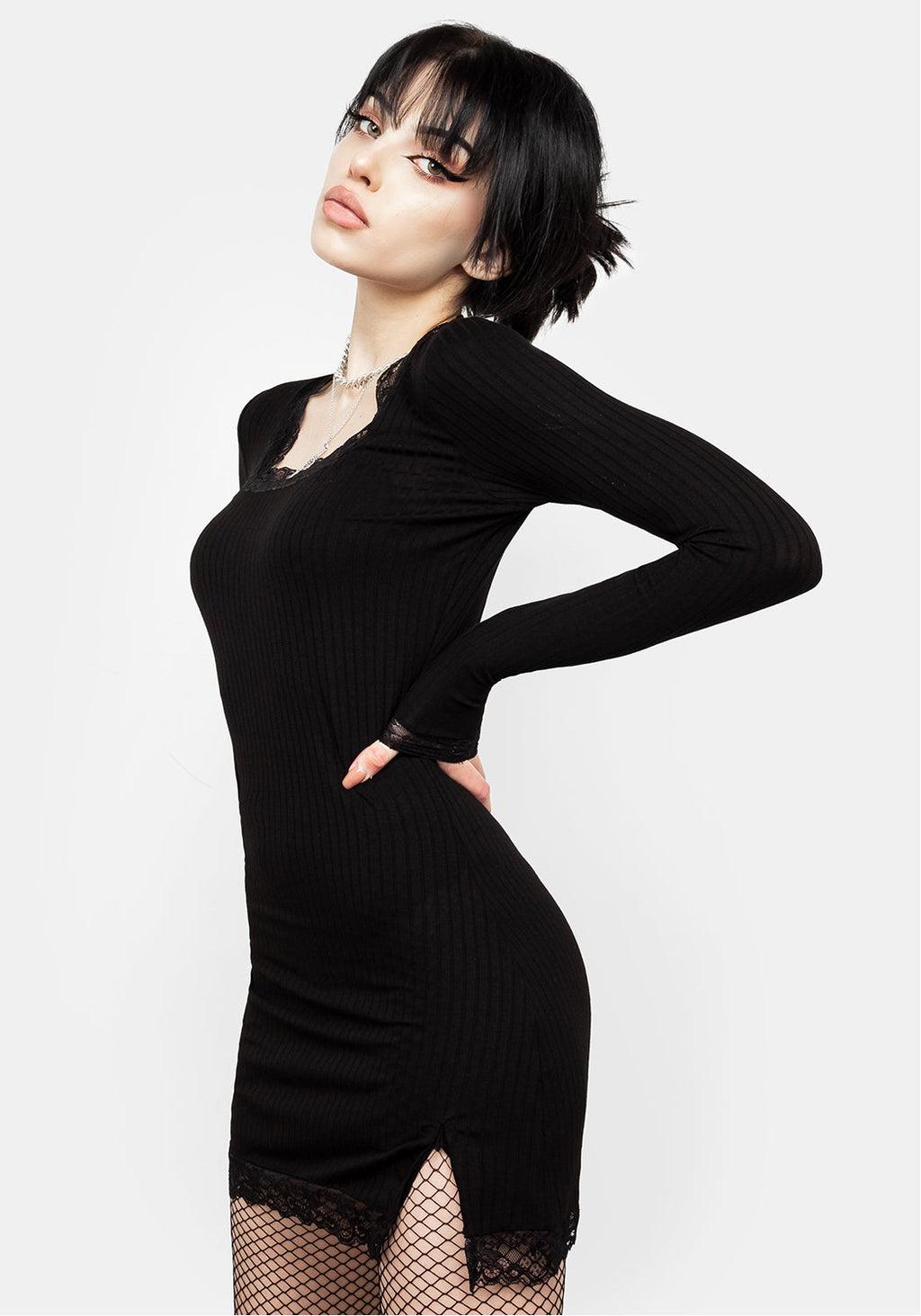 Drusilla Lace Trim Mini Dress Product Image