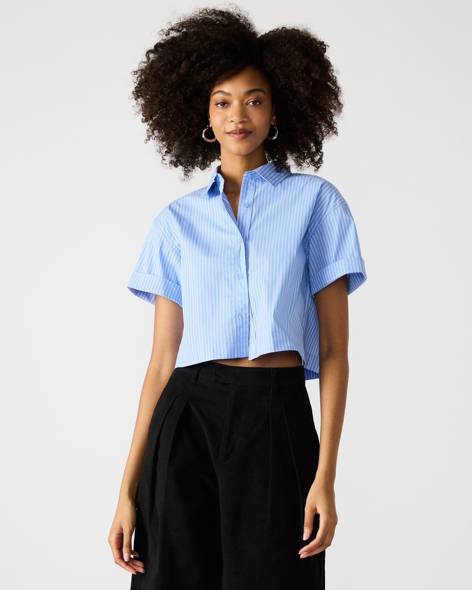 SAELYN PANT BLUE/WHITE Female Product Image