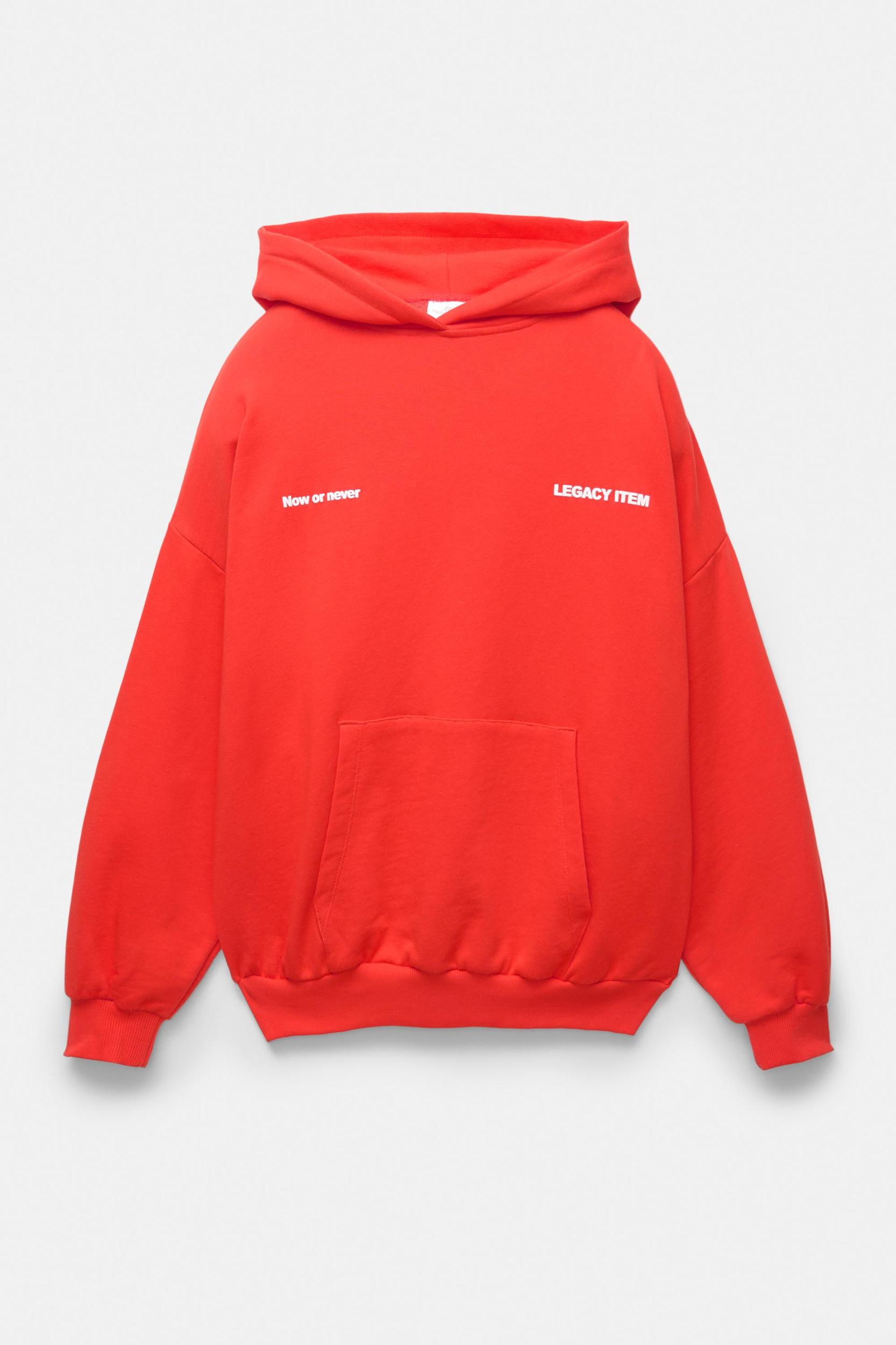 Red hoodie Product Image