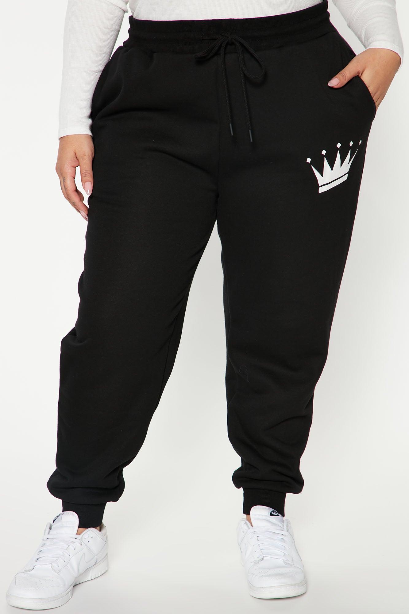 Family Goals Women's Queen Jogger - Black Product Image