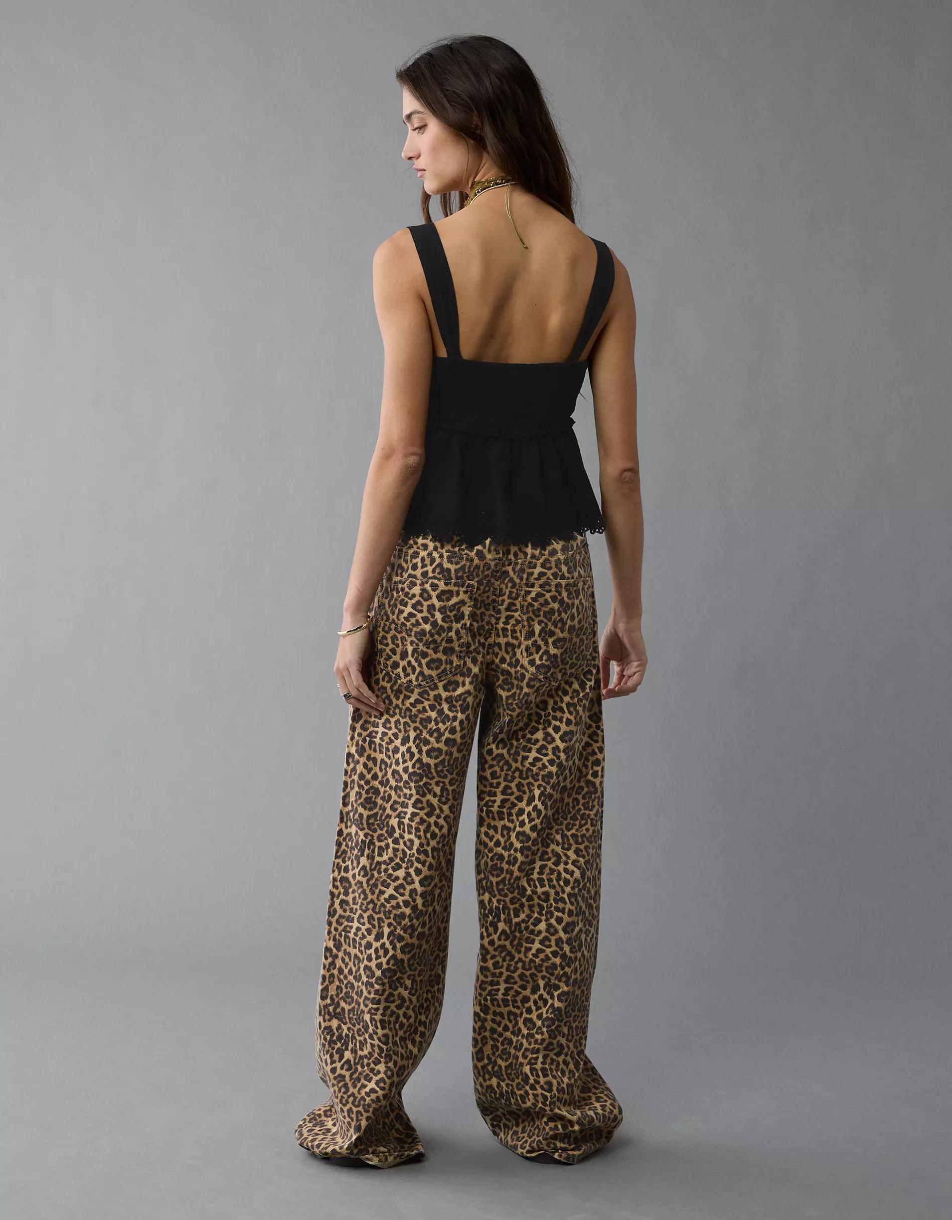 AE Smocked Babydoll Shirt Product Image