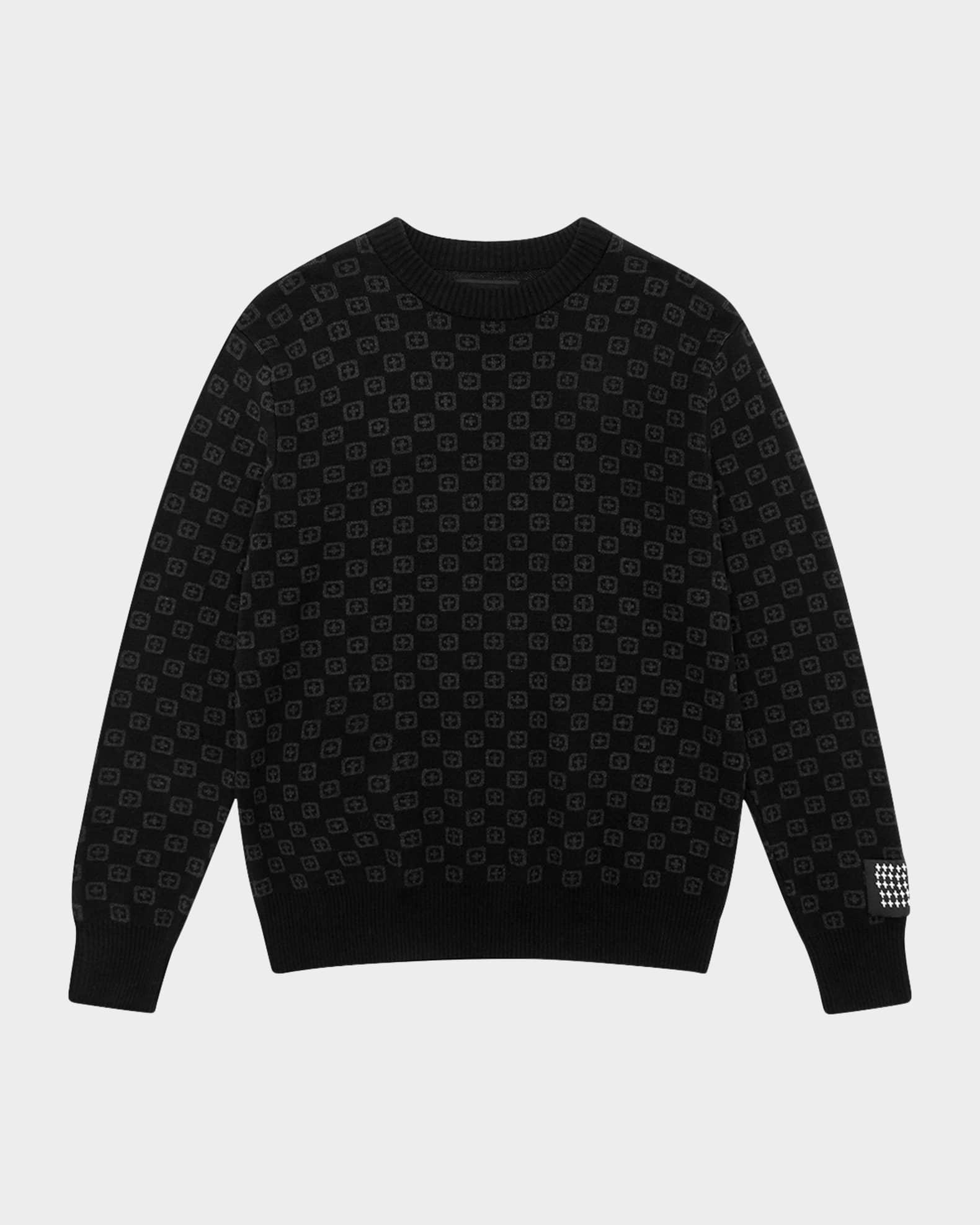 Mens Box Knit Sweater Product Image