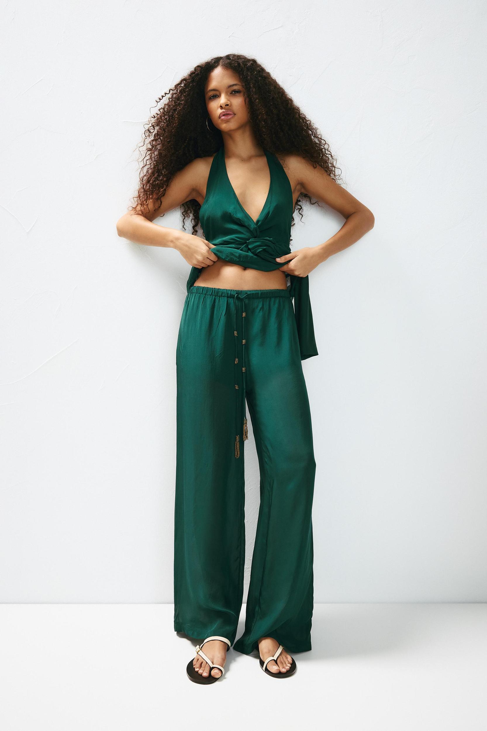 Beaded sweatpants Product Image