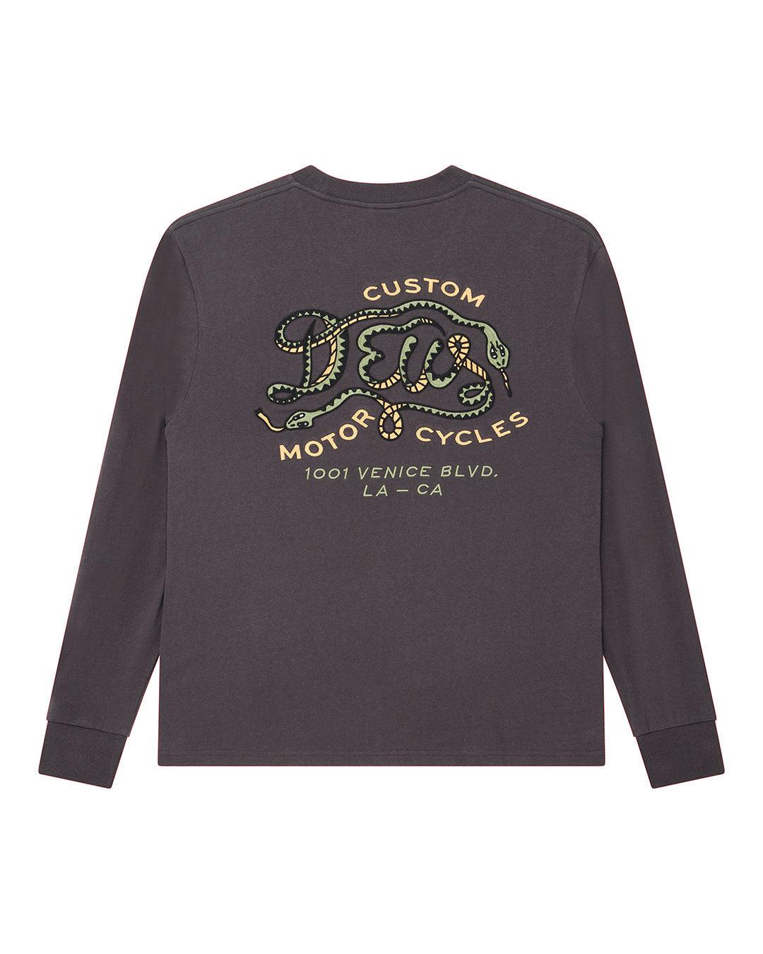 Danger Noodle Ls Tee - Anthracite Product Image