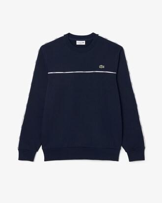 Logo Trim Fleece Sweatshirt Product Image