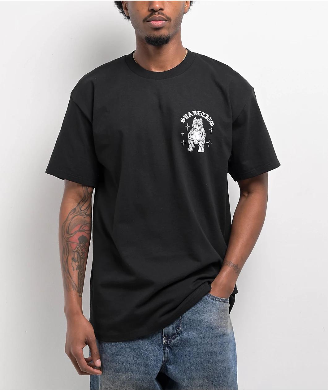 Suavecito Dog Black T-Shirt Product Image