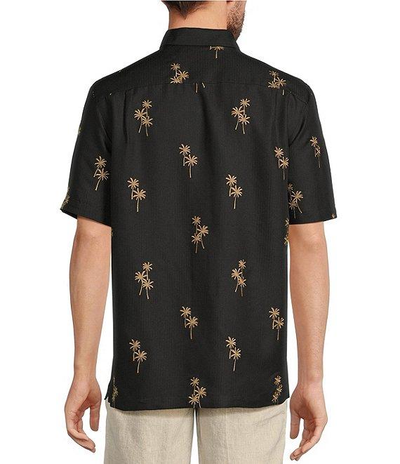 Caribbean Relaxed Fit Palm Valley Short Sleeve Woven Shirt Product Image