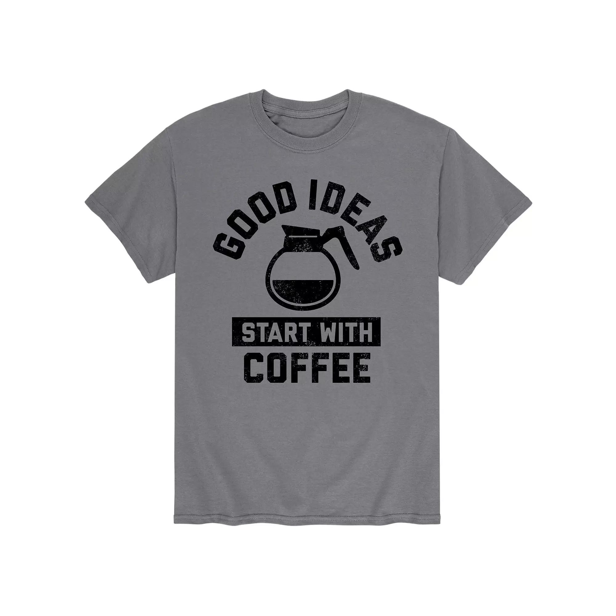Men's Good Ideas Coffee Tee,  Product Image