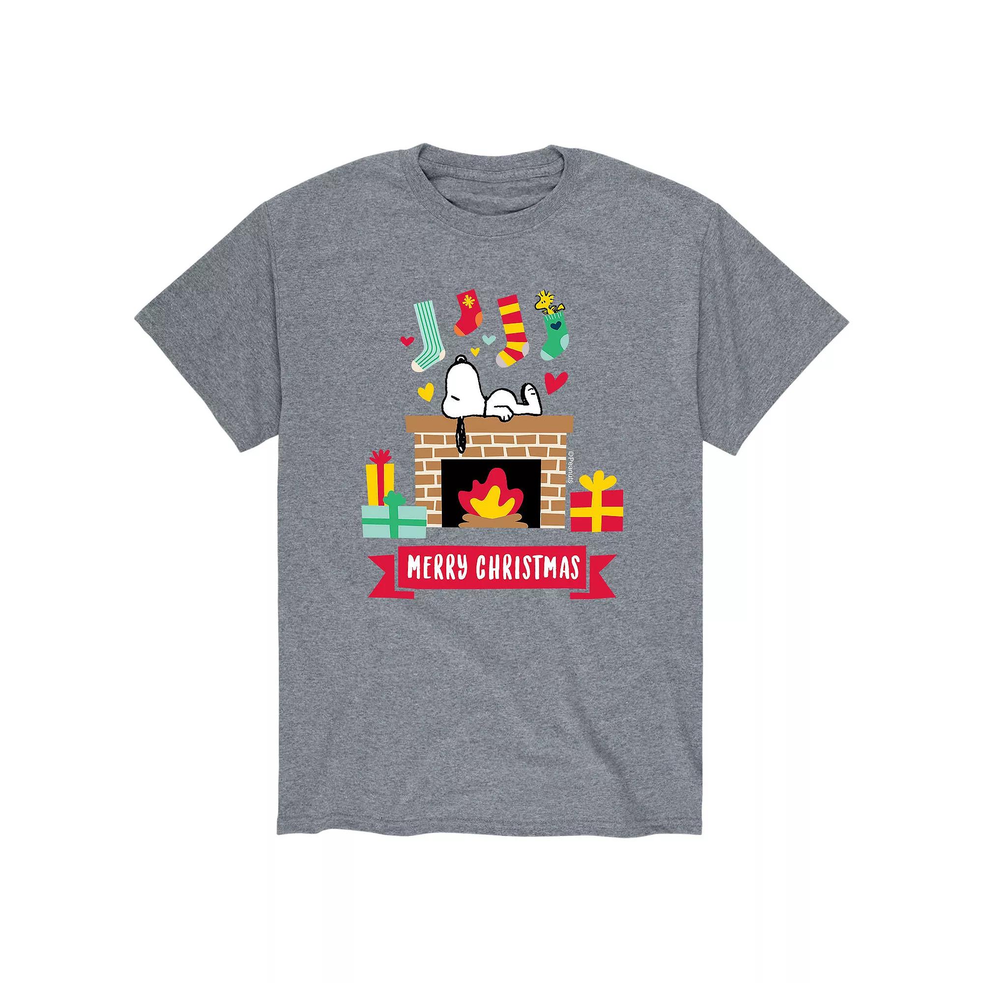 Men's Peanuts Merry Christmas Tee,  Product Image