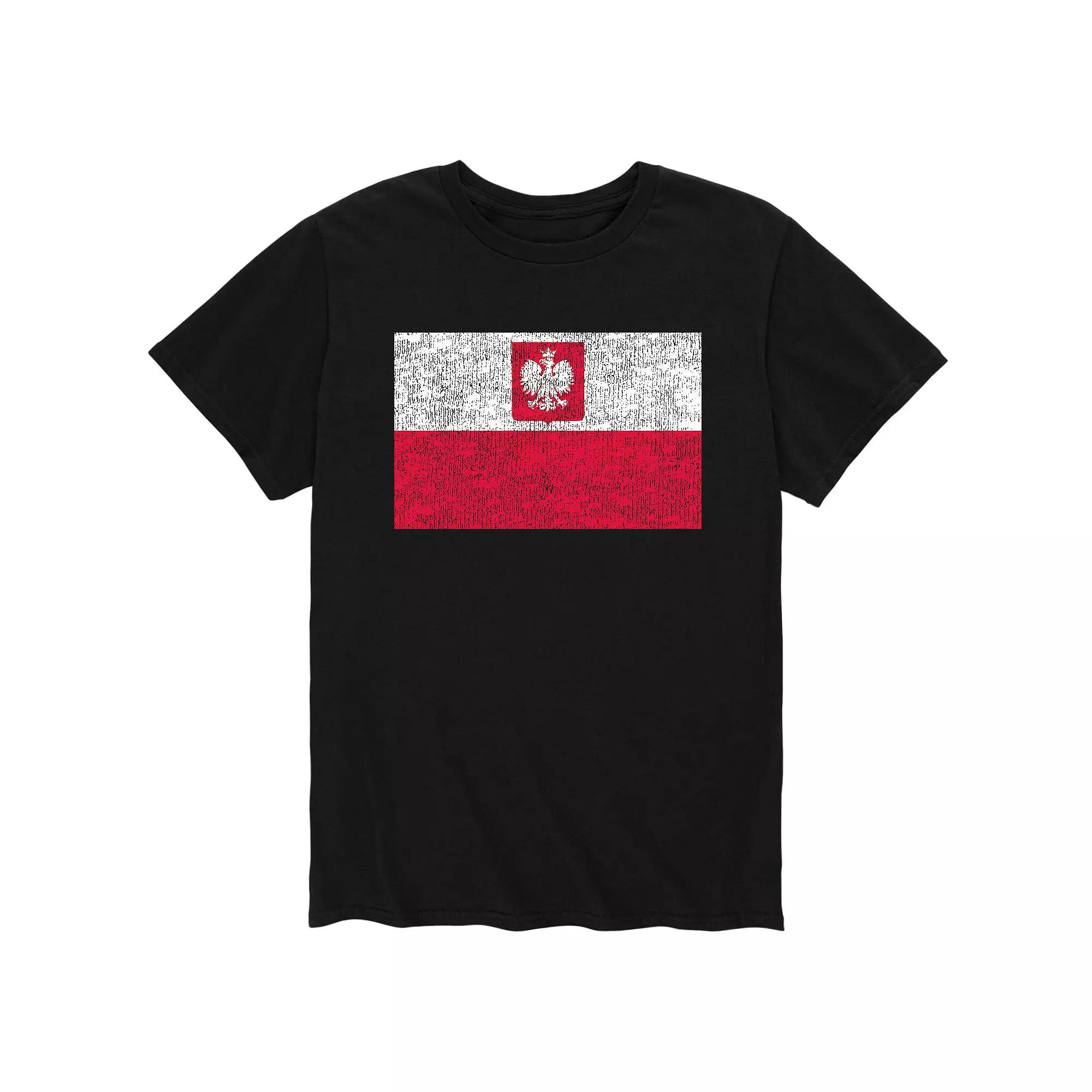 Men's Polish Flag Tee,  Product Image