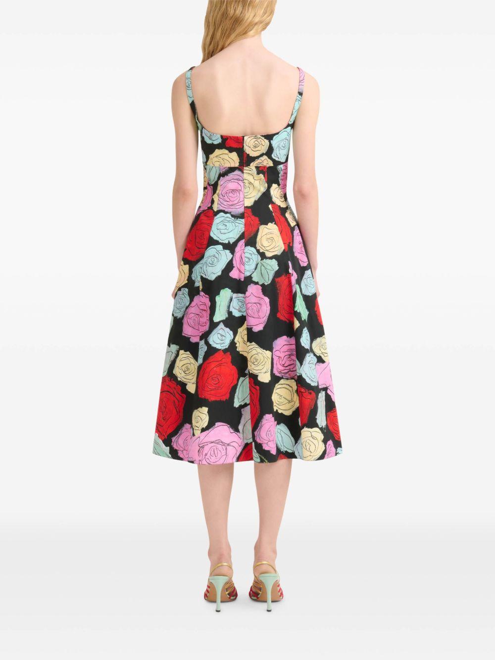 floral-print A-line dress Product Image