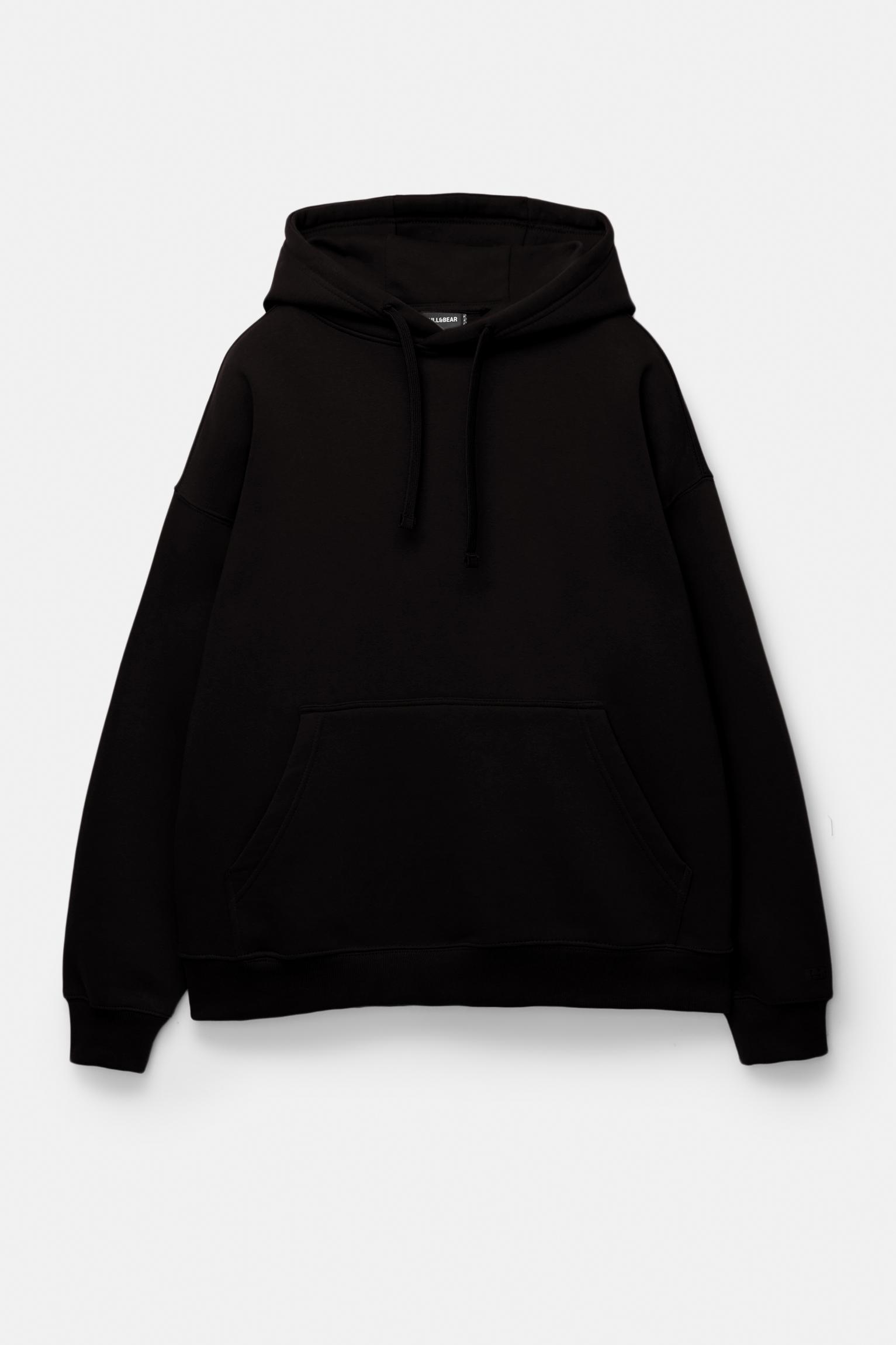 Basic hooded sweatshirt Product Image