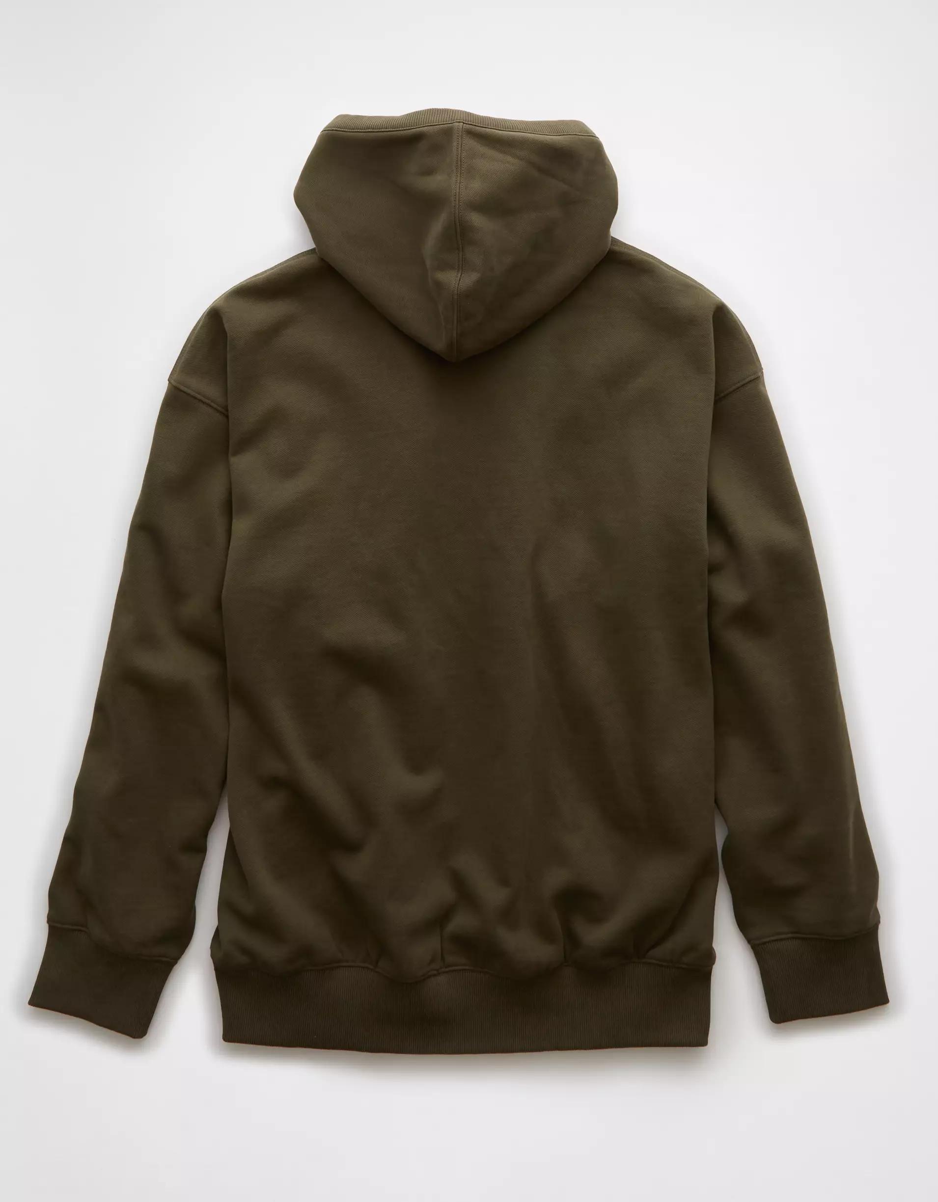 Timberland x AE Embroidered Cotton Hoodie Product Image