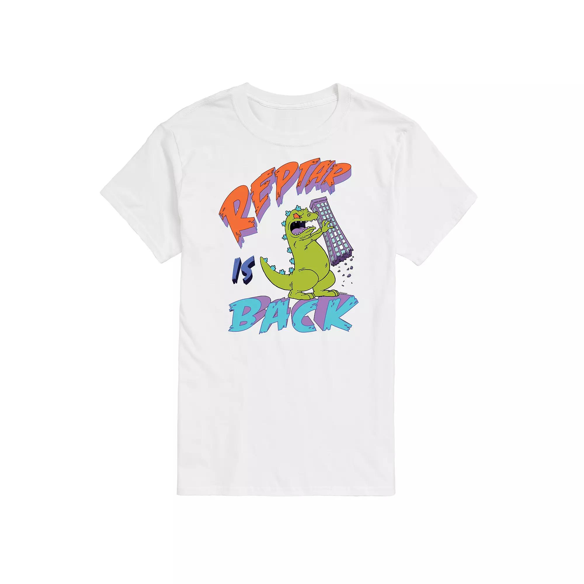 Big & Tall Rugrats Reptar Is Back Graphic Tee, Men's,  Product Image