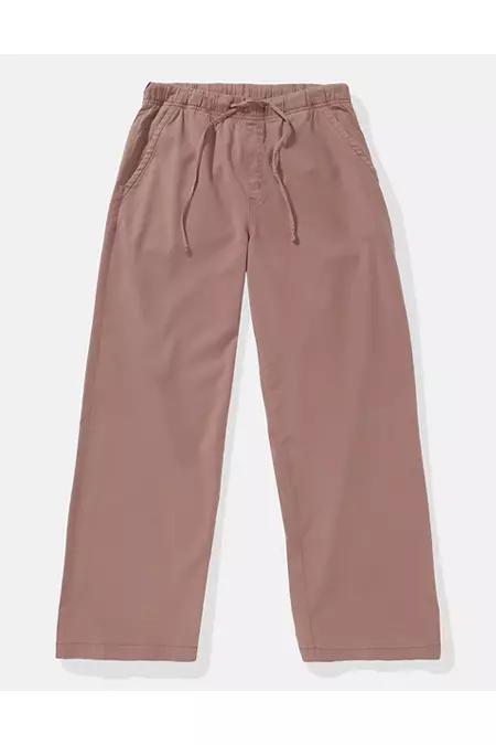 AE Mid-Rise Wide-Leg Pull-On Pant Women's Product Image