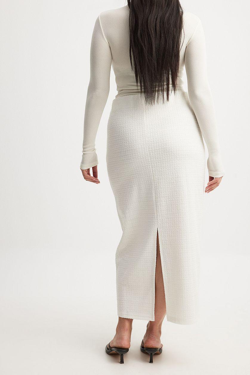 Tweed Maxi Skirt Product Image