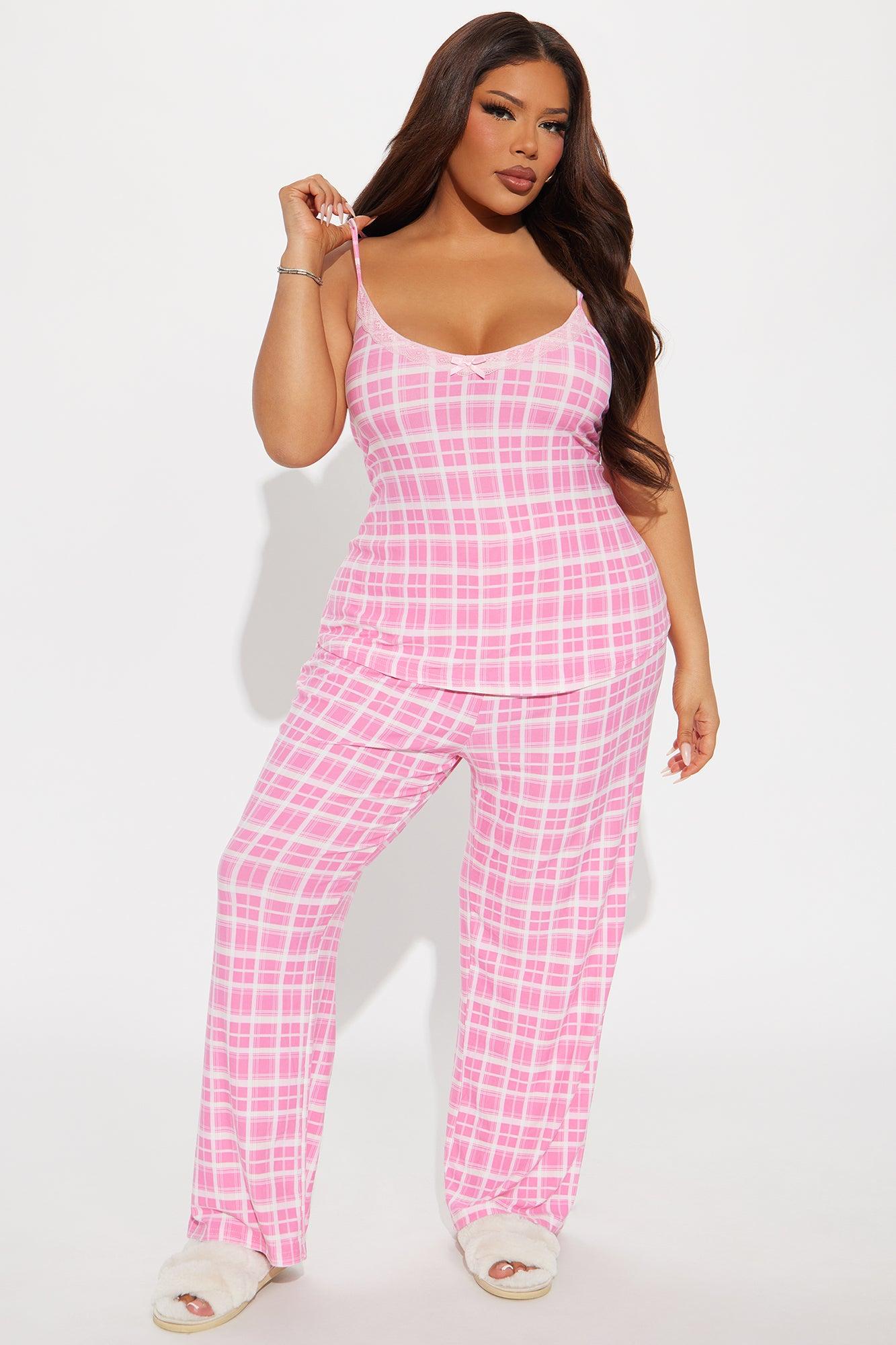 What A Dream PJ Pant Set - Pink Product Image