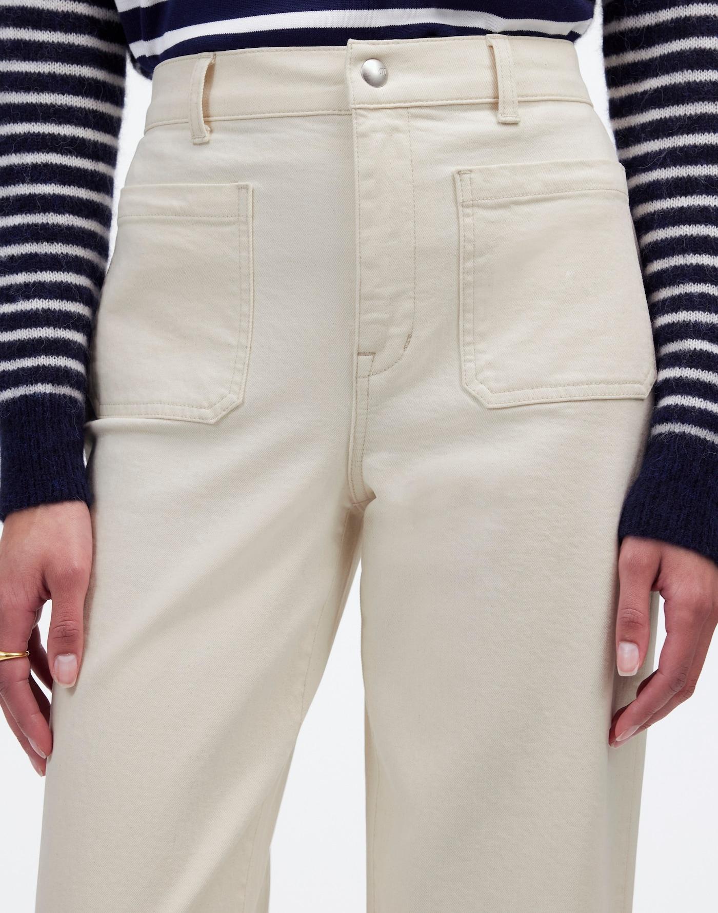 The Tall Emmett Wide-Leg Full Length Jean: Patch Pocket Edition Product Image