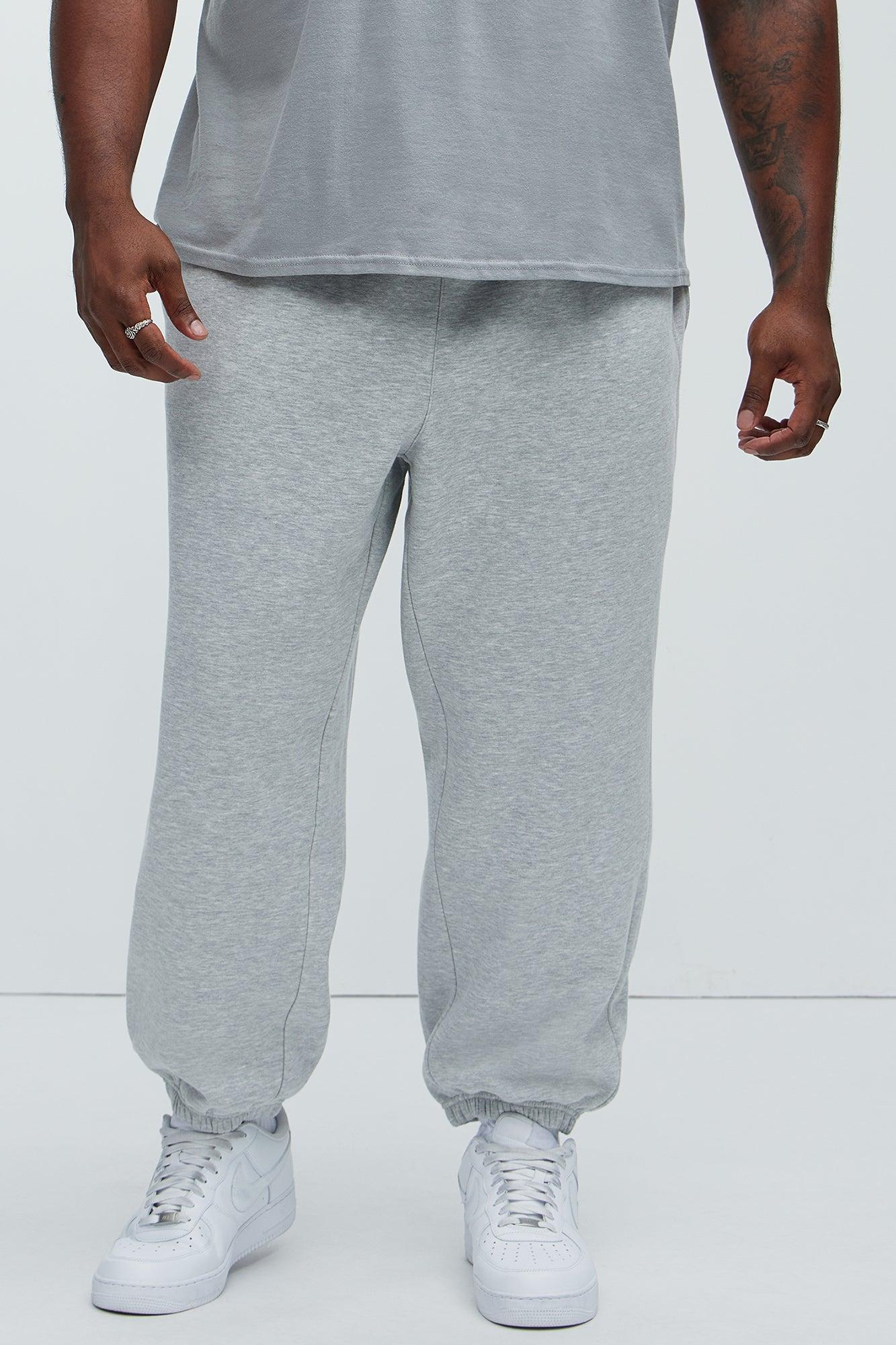 Tyson Relaxed Gusset Jogger - Heather Grey Product Image