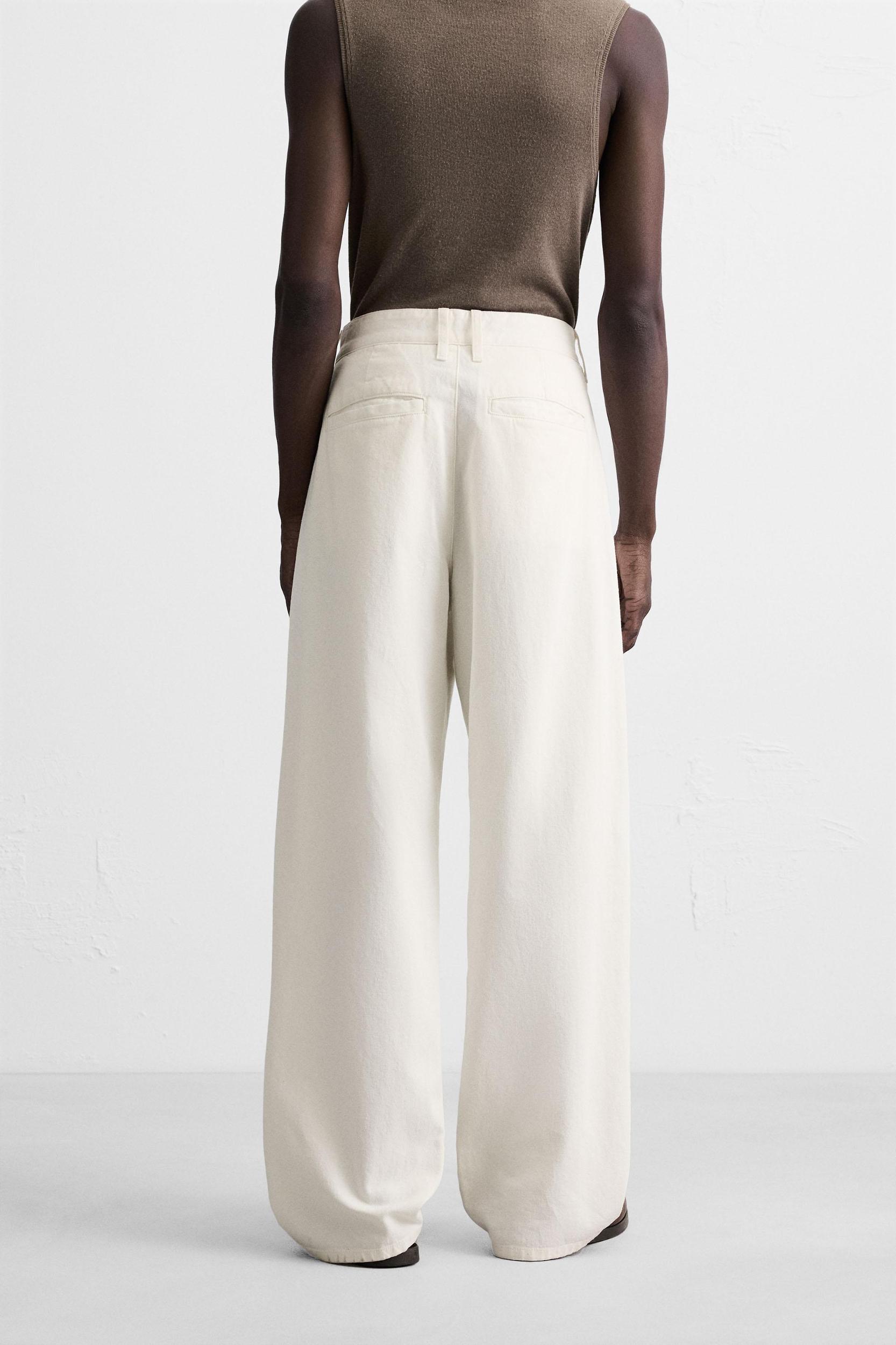 COTTON HEMP CHINO PANTS Product Image