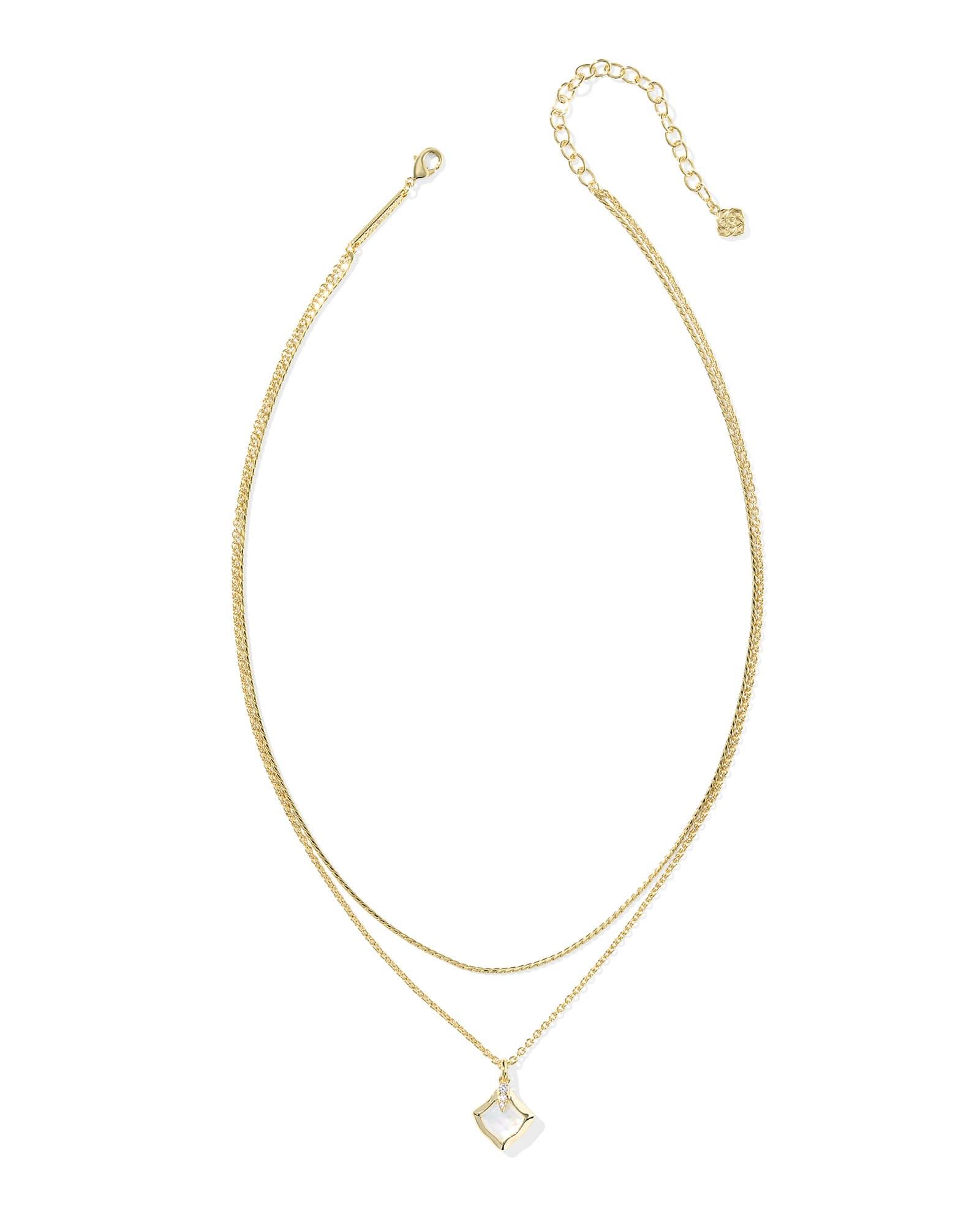 Joelle Gold Multi Strand Necklace Product Image